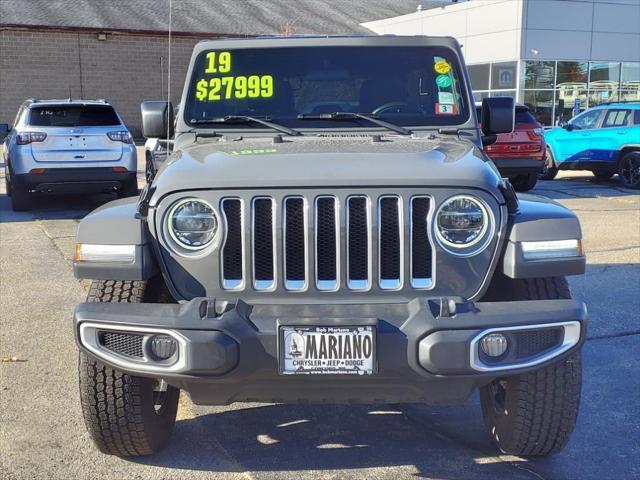 used 2019 Jeep Wrangler Unlimited car, priced at $27,999