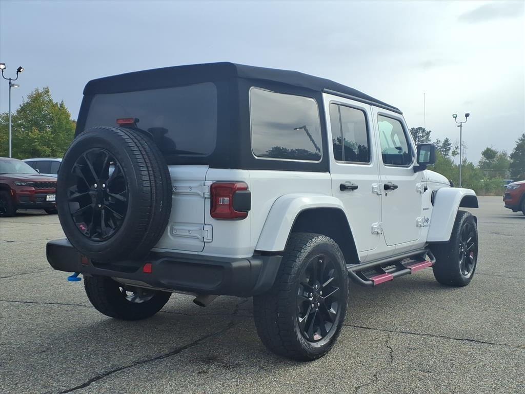 used 2022 Jeep Wrangler Unlimited 4xe car, priced at $34,999