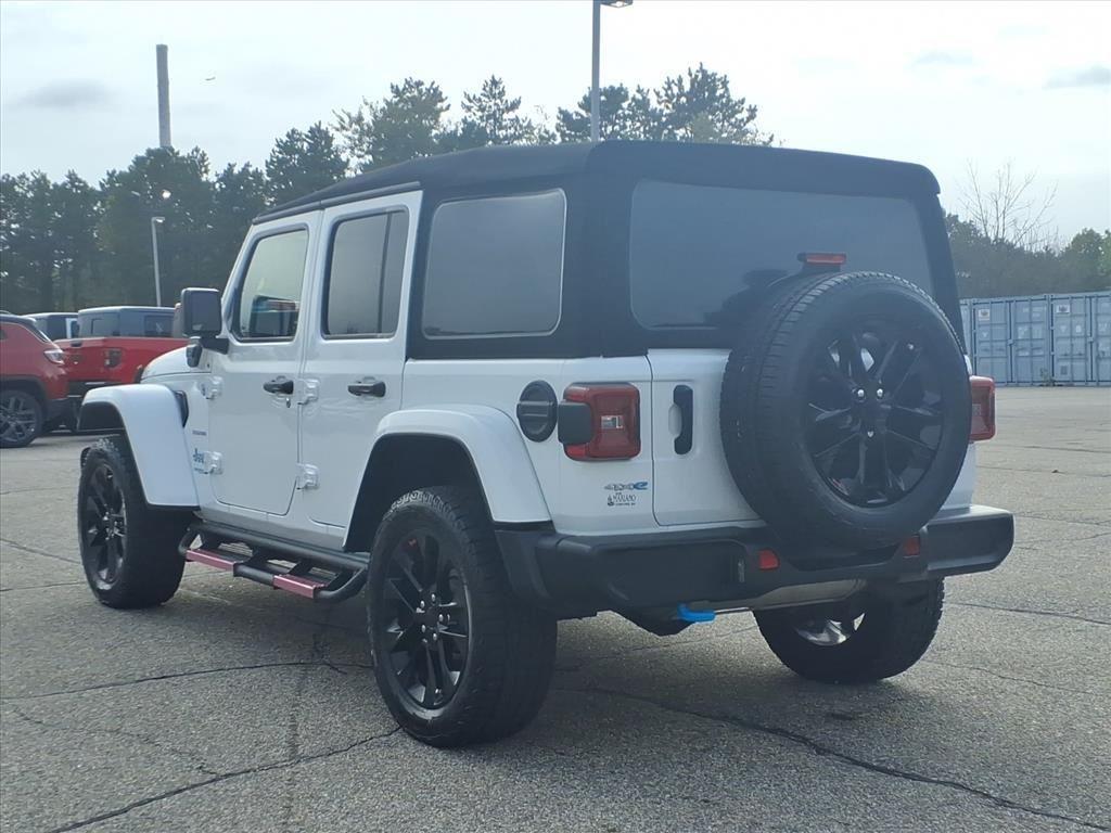 used 2022 Jeep Wrangler Unlimited 4xe car, priced at $34,999