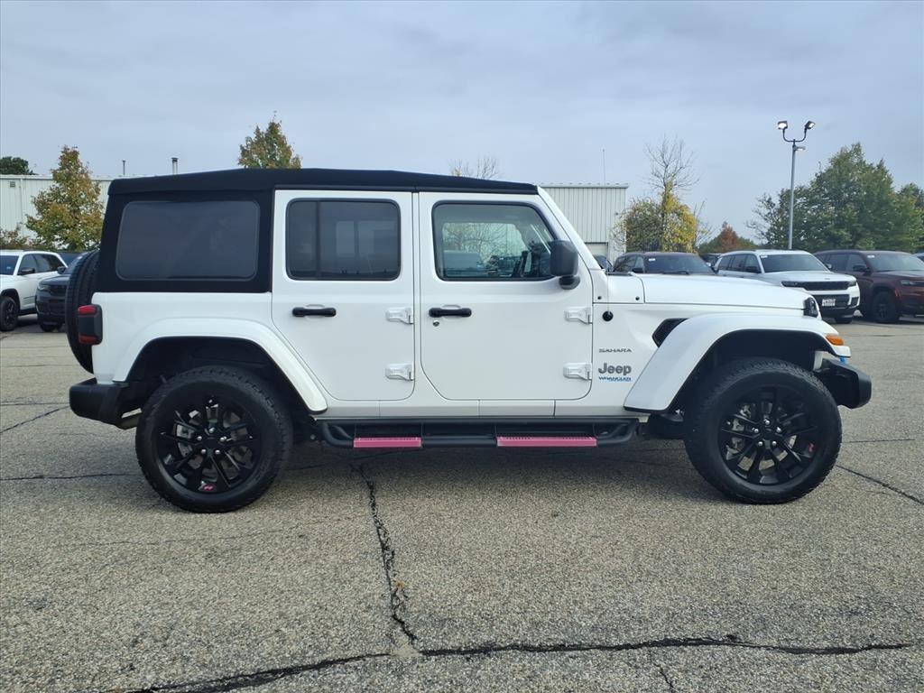 used 2022 Jeep Wrangler Unlimited 4xe car, priced at $34,999