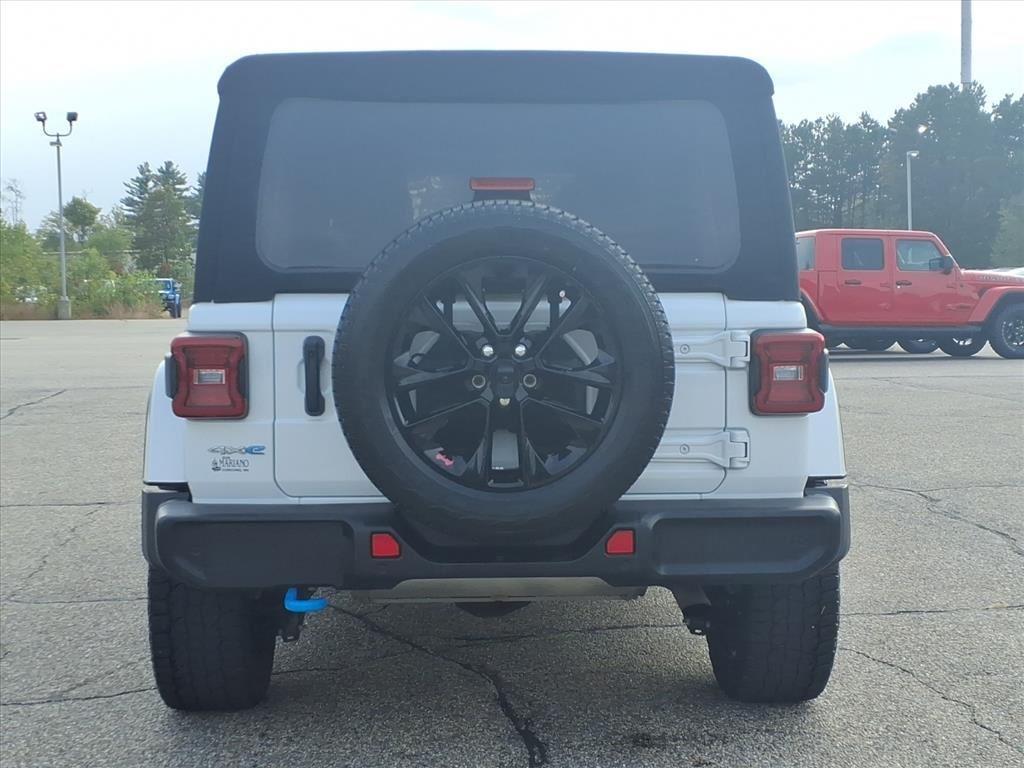 used 2022 Jeep Wrangler Unlimited 4xe car, priced at $34,999