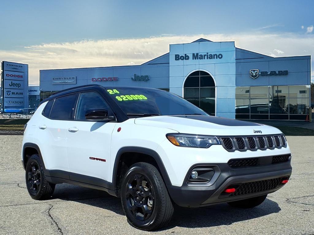 used 2024 Jeep Compass car, priced at $26,999