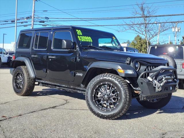 used 2020 Jeep Wrangler Unlimited car, priced at $30,999