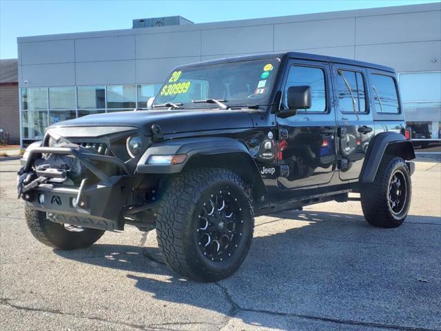 used 2020 Jeep Wrangler Unlimited car, priced at $30,999