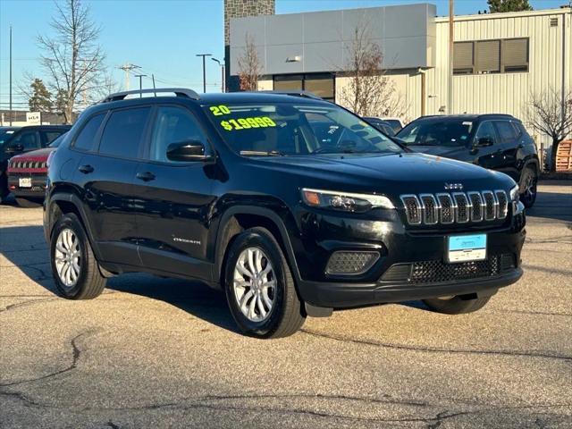 used 2020 Jeep Cherokee car, priced at $19,999