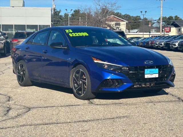 used 2023 Hyundai Elantra car, priced at $22,999