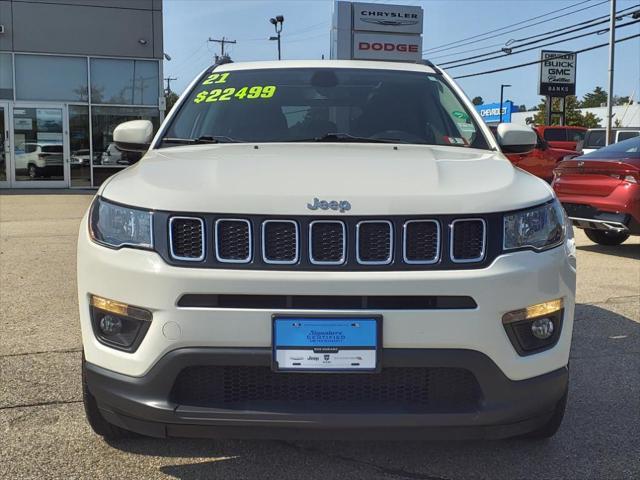 used 2021 Jeep Compass car, priced at $21,999