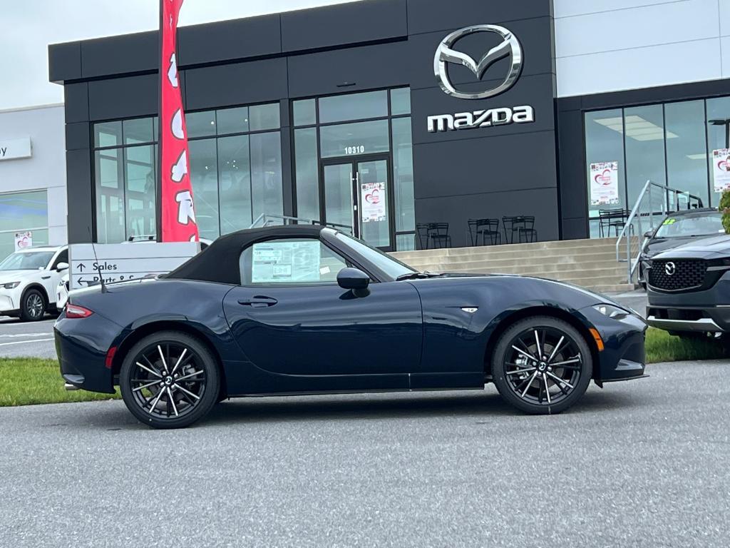 new 2025 Mazda MX-5 Miata car, priced at $37,100