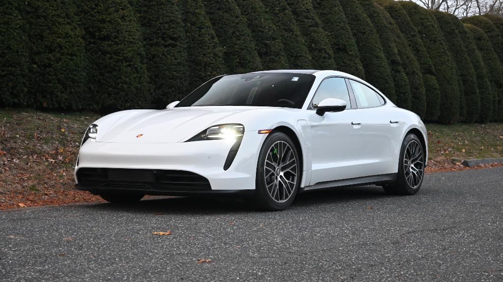 used 2021 Porsche Taycan car, priced at $50,497