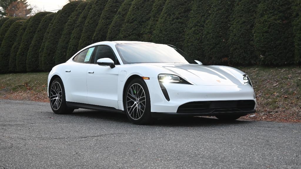 used 2021 Porsche Taycan car, priced at $50,497
