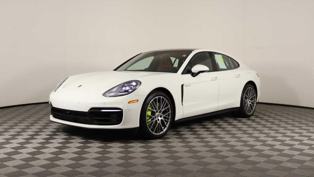 used 2021 Porsche Panamera e-Hybrid car, priced at $92,998