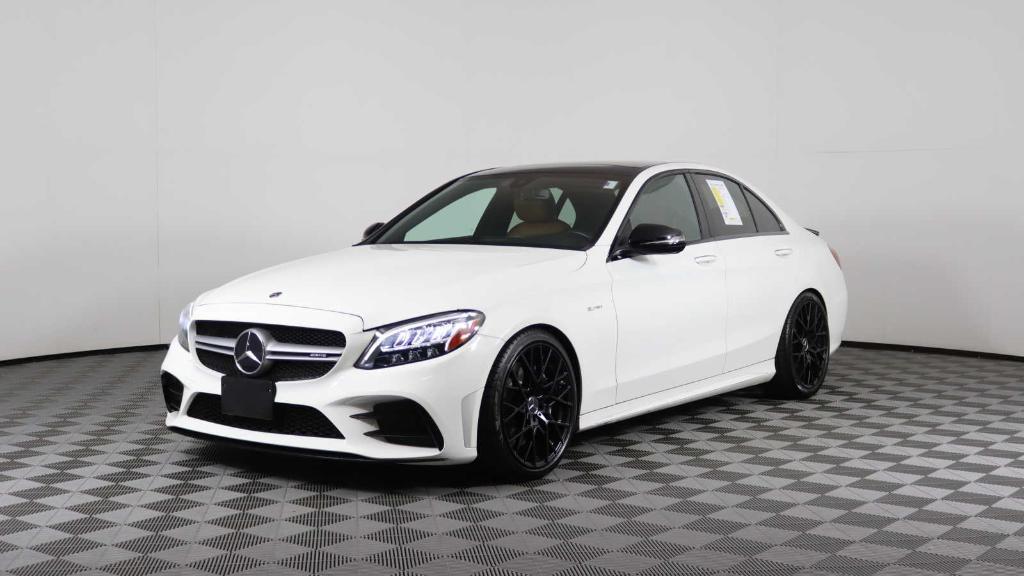 used 2019 Mercedes-Benz AMG C 43 car, priced at $35,998