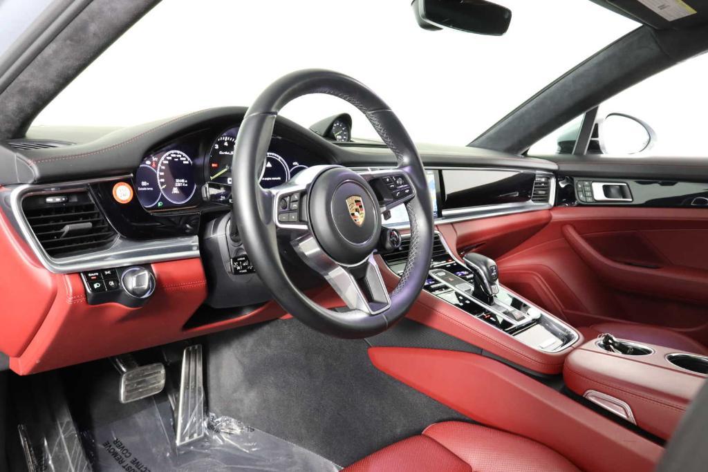 used 2018 Porsche Panamera e-Hybrid car, priced at $89,998