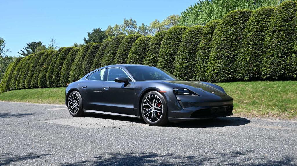 used 2022 Porsche Taycan car, priced at $72,998