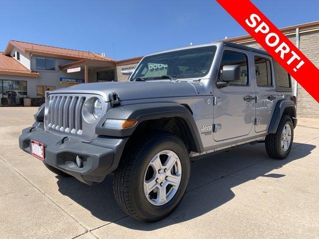 used 2020 Jeep Wrangler Unlimited car, priced at $26,722