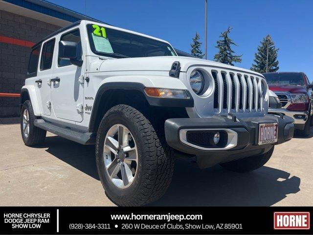used 2021 Jeep Wrangler Unlimited car, priced at $30,148