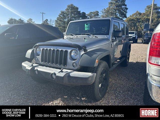 used 2016 Jeep Wrangler Unlimited car, priced at $21,427