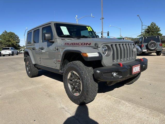 used 2020 Jeep Wrangler Unlimited car, priced at $42,612