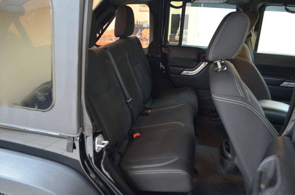 used 2015 Jeep Wrangler Unlimited car, priced at $15,741