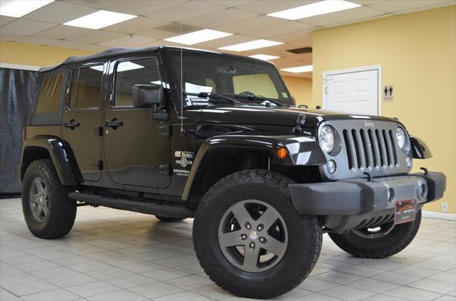 used 2015 Jeep Wrangler Unlimited car, priced at $18,991