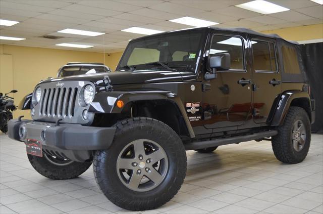 used 2015 Jeep Wrangler Unlimited car, priced at $18,991