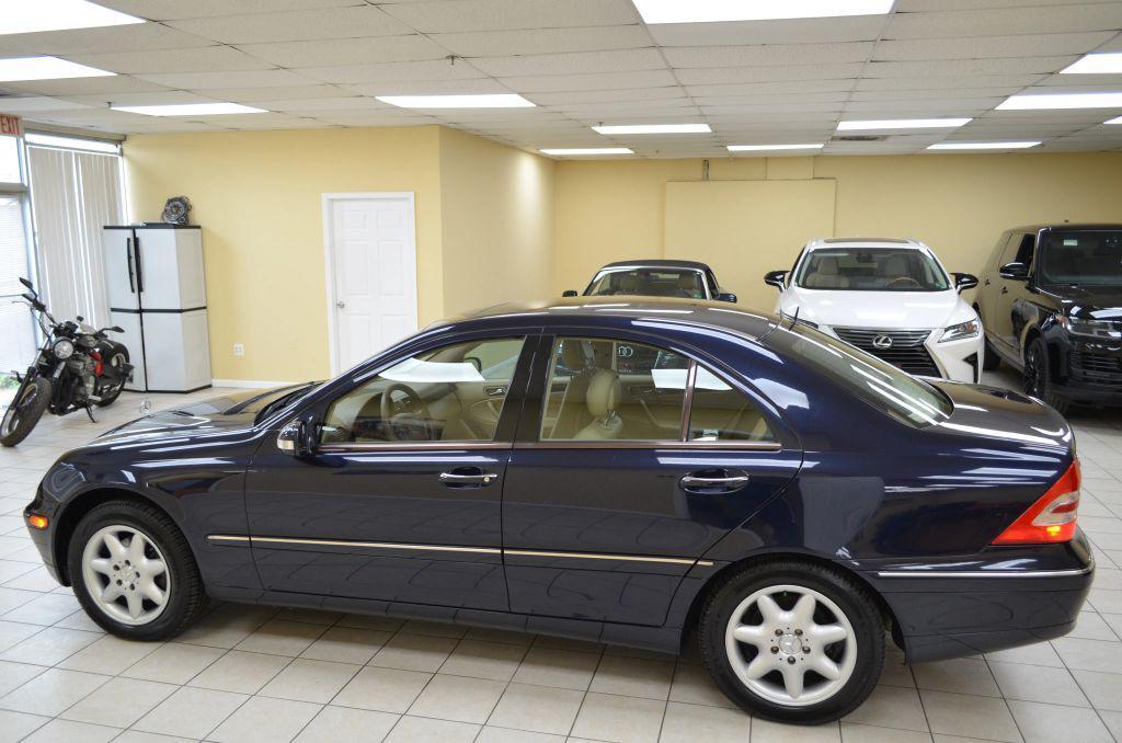 used 2002 Mercedes-Benz C-Class car, priced at $5,491