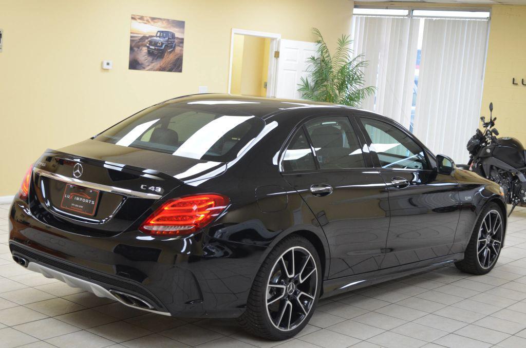 used 2018 Mercedes-Benz AMG C 43 car, priced at $19,741