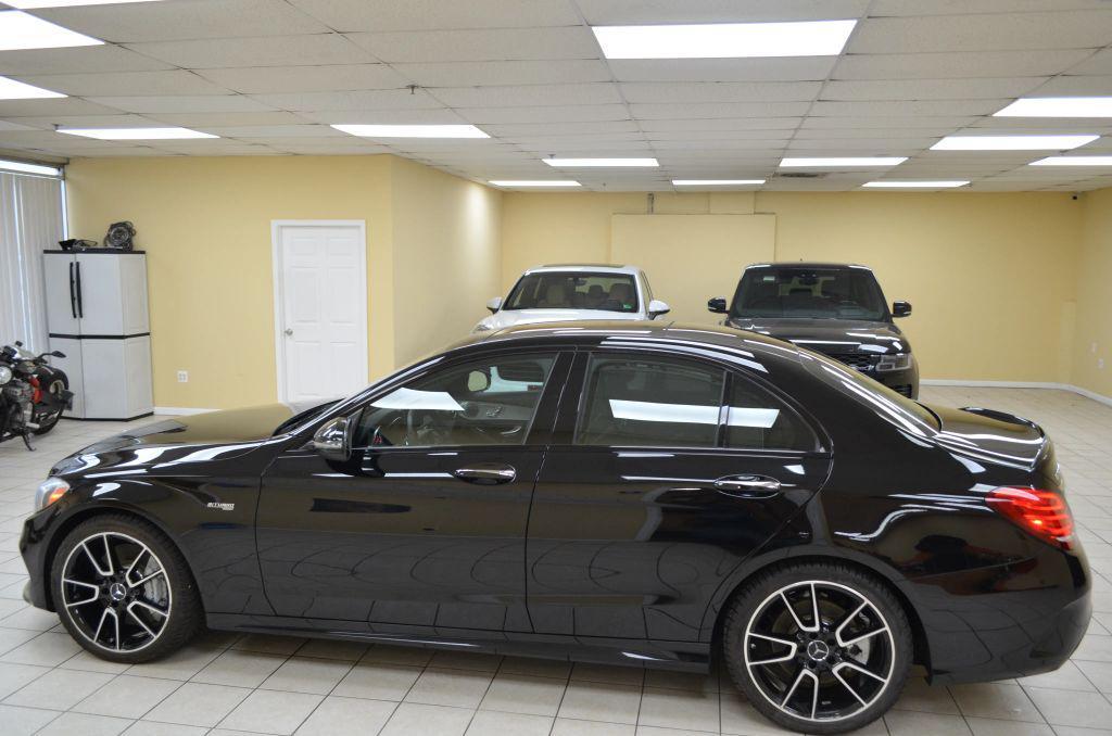 used 2018 Mercedes-Benz AMG C 43 car, priced at $19,741
