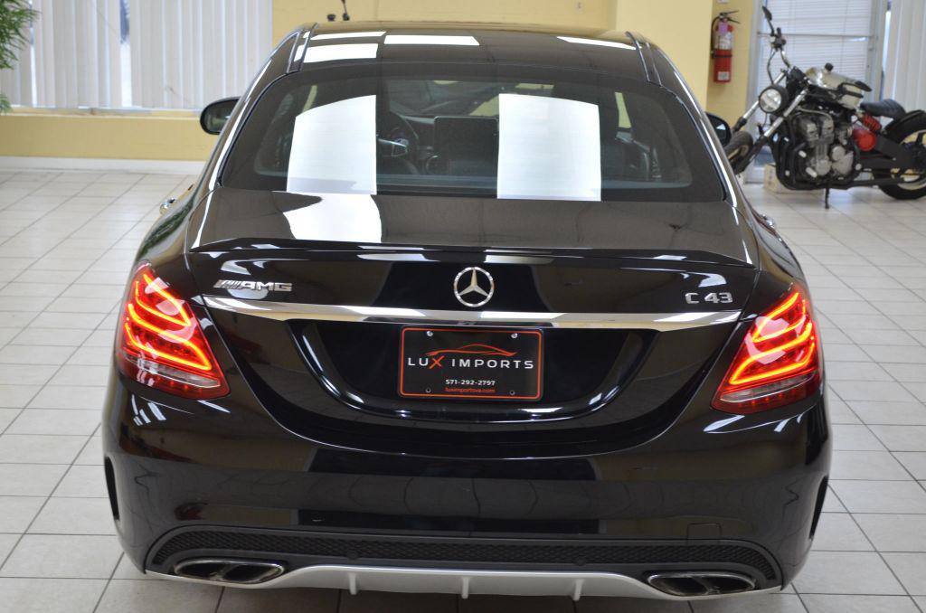 used 2018 Mercedes-Benz AMG C 43 car, priced at $19,741