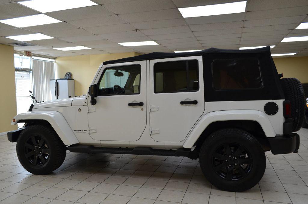 used 2014 Jeep Wrangler Unlimited car, priced at $15,991