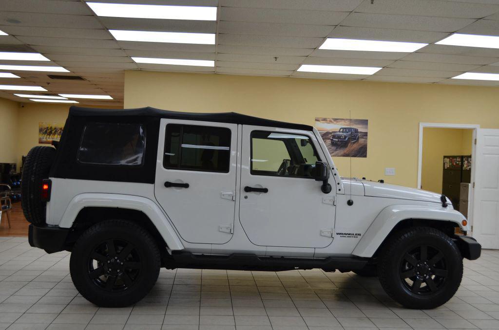 used 2014 Jeep Wrangler Unlimited car, priced at $15,991