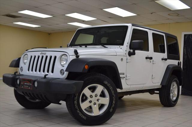 used 2014 Jeep Wrangler Unlimited car, priced at $15,741