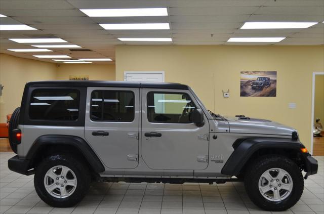 used 2018 Jeep Wrangler Unlimited car, priced at $20,723