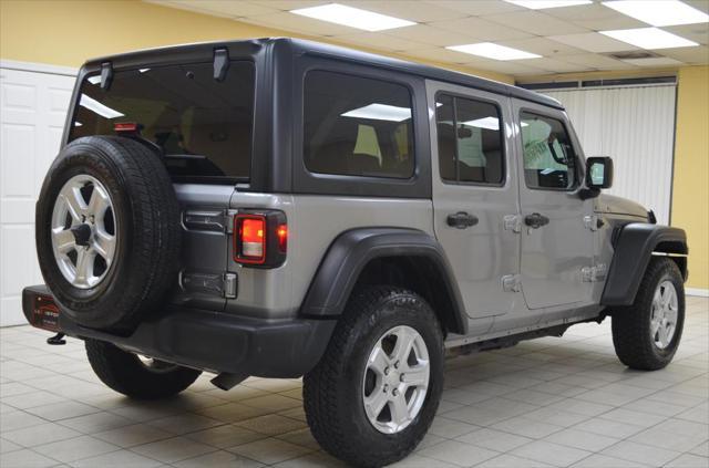 used 2018 Jeep Wrangler Unlimited car, priced at $20,723