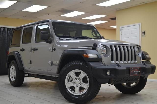 used 2018 Jeep Wrangler Unlimited car, priced at $20,723