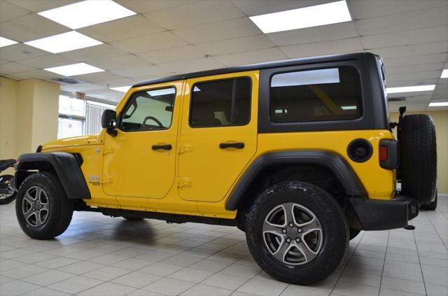 used 2019 Jeep Wrangler Unlimited car, priced at $20,491