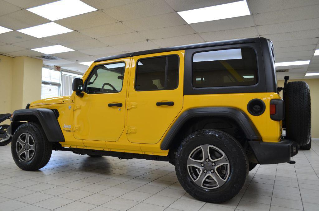 used 2019 Jeep Wrangler Unlimited car, priced at $19,491