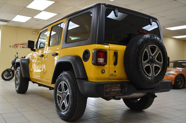used 2019 Jeep Wrangler Unlimited car, priced at $20,491