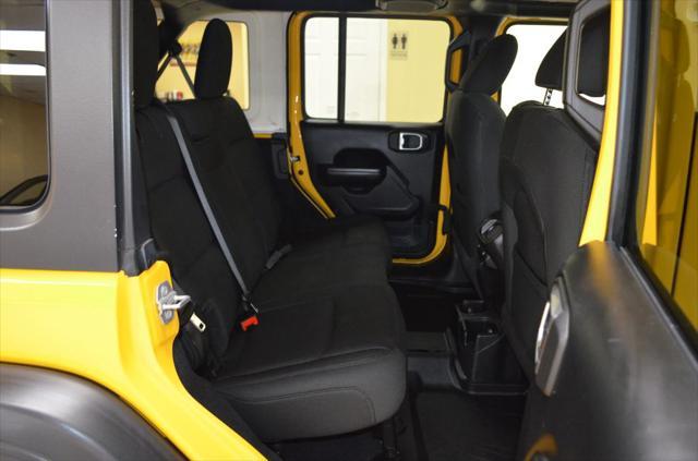 used 2019 Jeep Wrangler Unlimited car, priced at $20,491