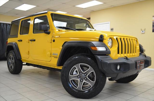 used 2019 Jeep Wrangler Unlimited car, priced at $20,491