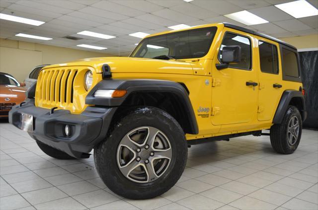 used 2019 Jeep Wrangler Unlimited car, priced at $20,491