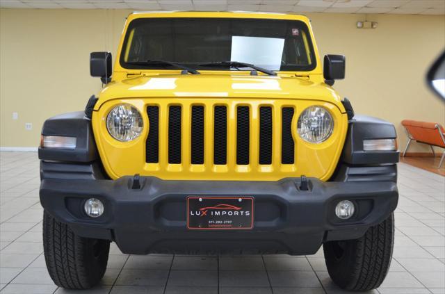 used 2019 Jeep Wrangler Unlimited car, priced at $20,491