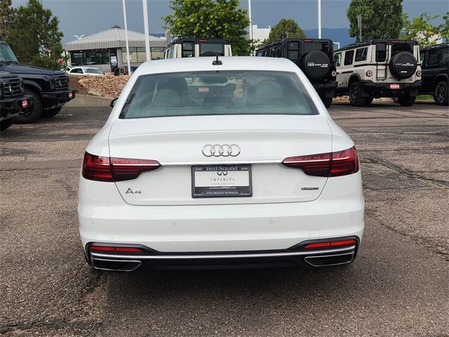 used 2023 Audi A4 car, priced at $27,889