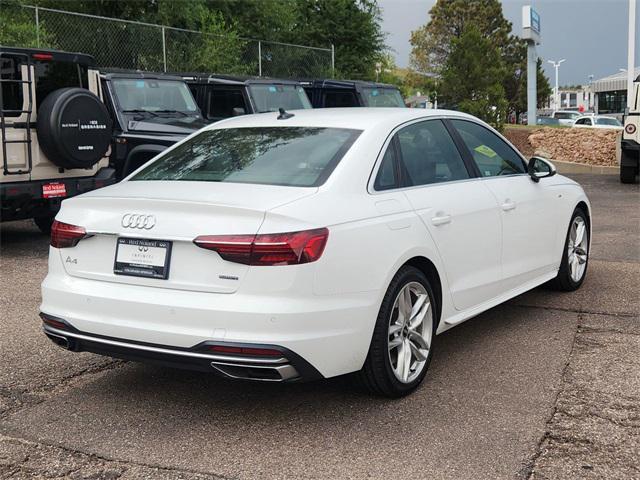used 2023 Audi A4 car, priced at $27,889