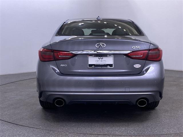 used 2021 INFINITI Q50 car, priced at $29,489