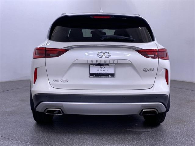 used 2021 INFINITI QX50 car, priced at $30,201