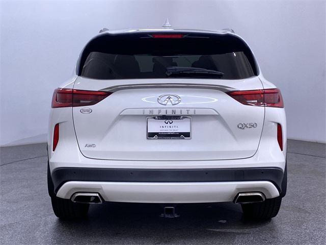 used 2021 INFINITI QX50 car, priced at $27,165