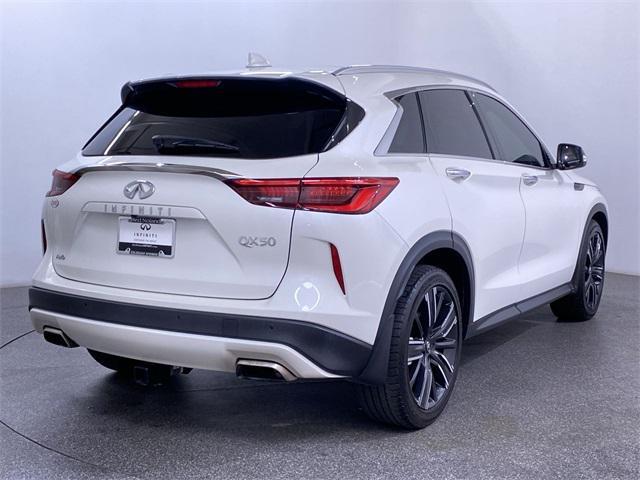 used 2021 INFINITI QX50 car, priced at $27,165