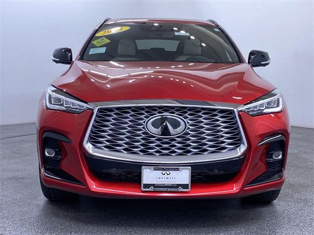 used 2024 INFINITI QX55 car, priced at $45,297