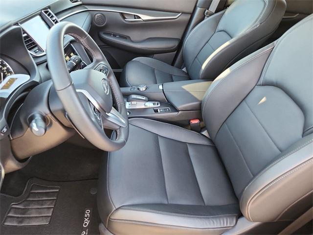 used 2025 INFINITI QX50 car, priced at $43,478